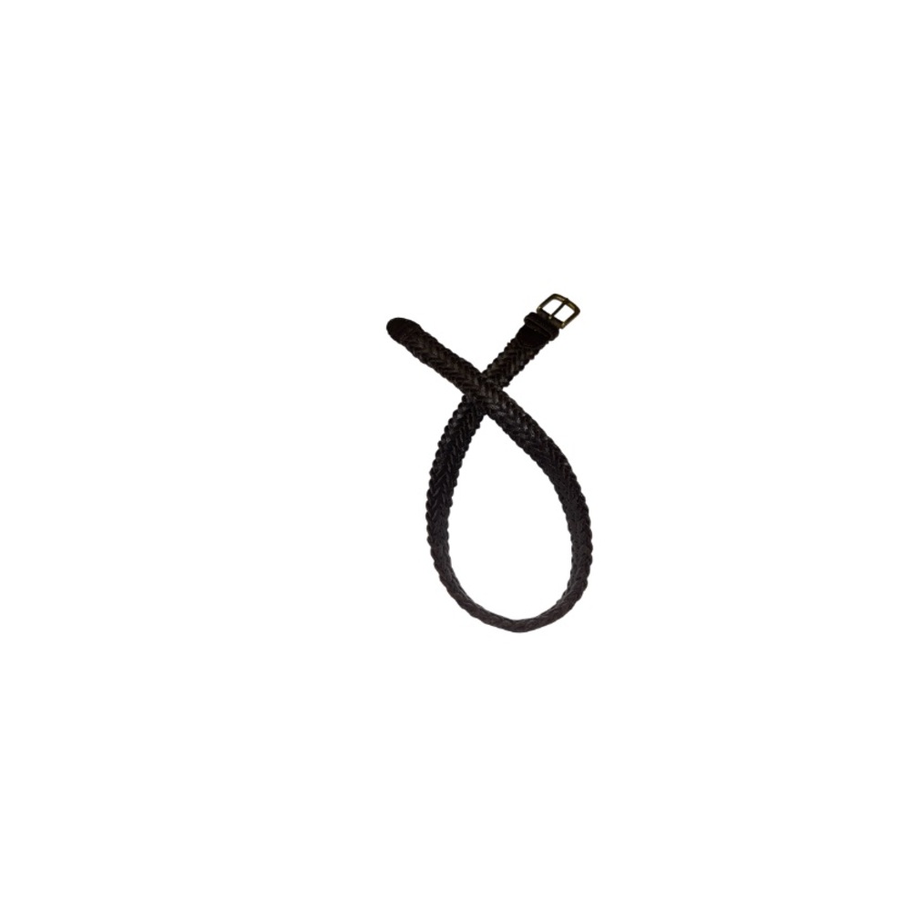 The Children’s Place Brown Braided Leather Belt - Boy’s Size Medium